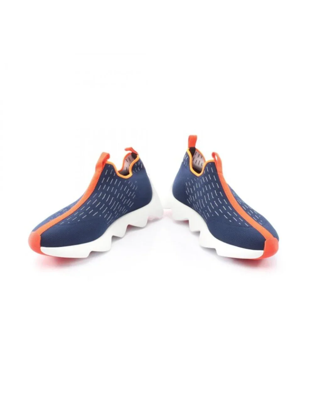 Hermes Slip on Eclair Fabric Sneakers